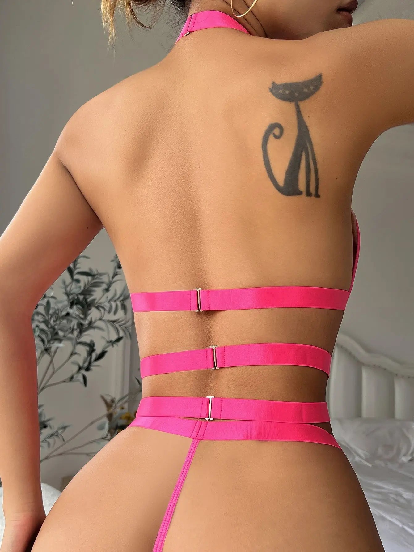 Chaîne d'Amour™ | Sensuell Metallkärlekskedja Lingerieset | 1+1 GRATIS