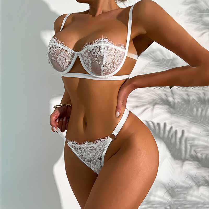 Velours de Fleur™ - Sexigt Blommigt Transparent Underklädesset | 1+1 GRATIS