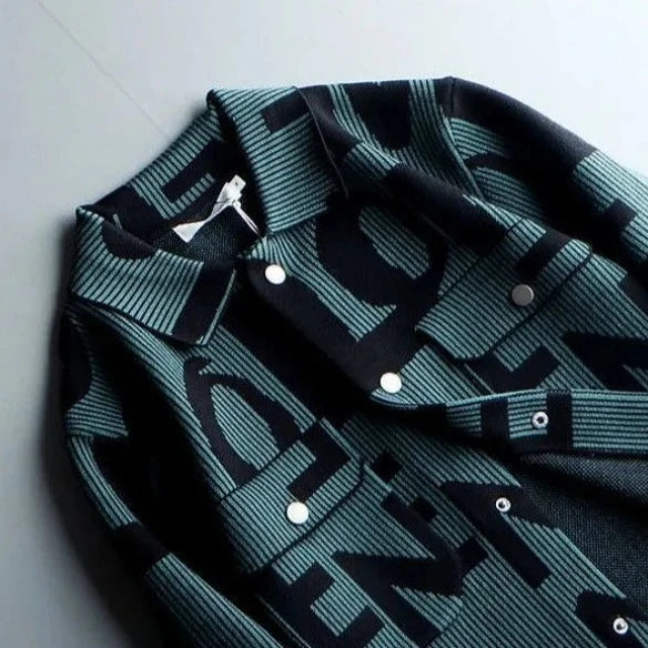 Azure Royale Knitted Jacket